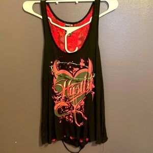 Black And Hot pink Shirt